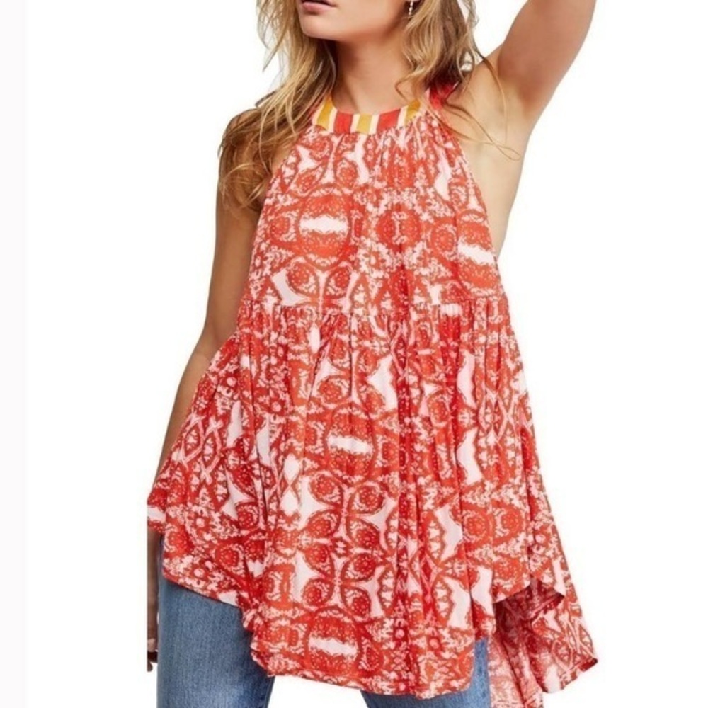Free People Fawn Draped Tunic Top